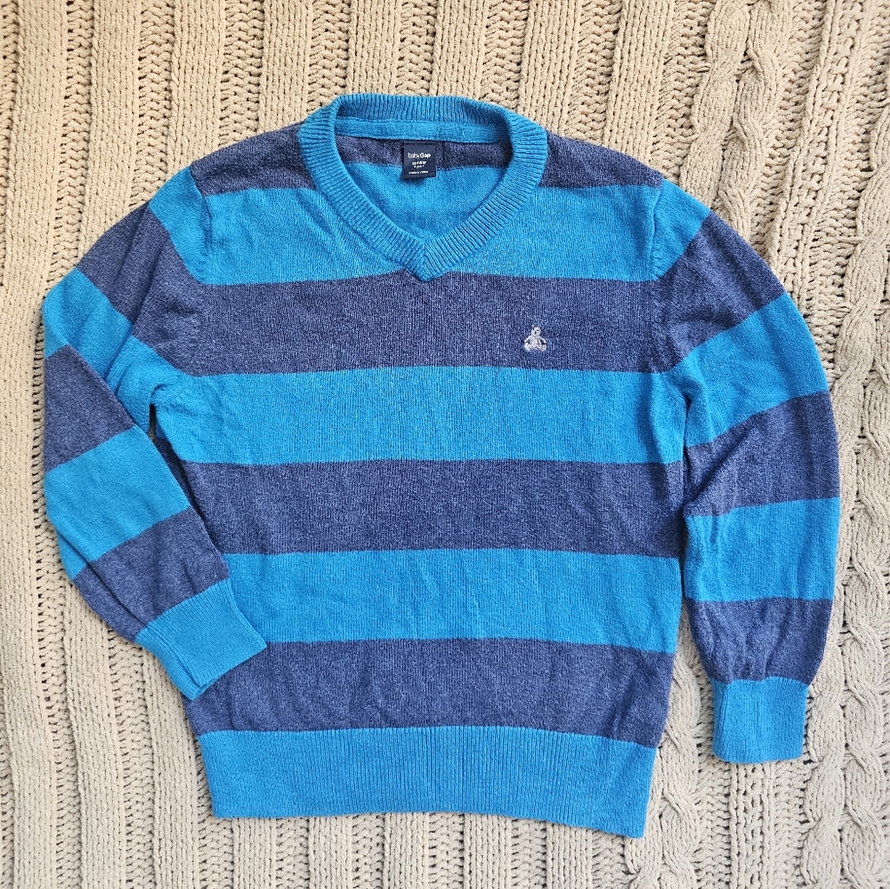 Baby Gap boy blue sweater